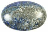 Polished Lapis Lazuli Palm Stone - Pakistan #250677-1